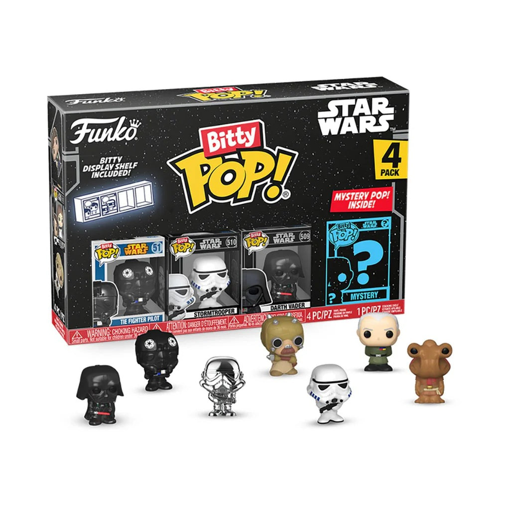 FUNKO BITTY POP: STAR WARS - DARTH VADER 4PK