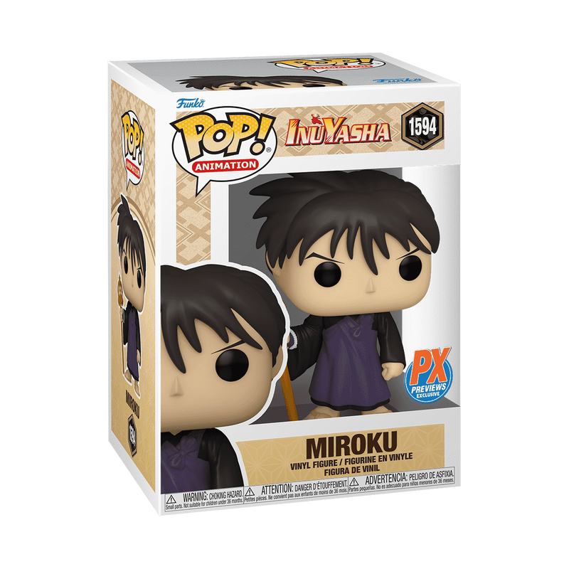 FUNKO POP ANIMATION: INUYASHA - MIROKU (SP)