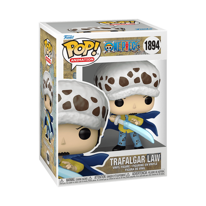 FUNKO POP ANIMATION: ONE PIECE - LAW W/BLUE ANESTHESIA