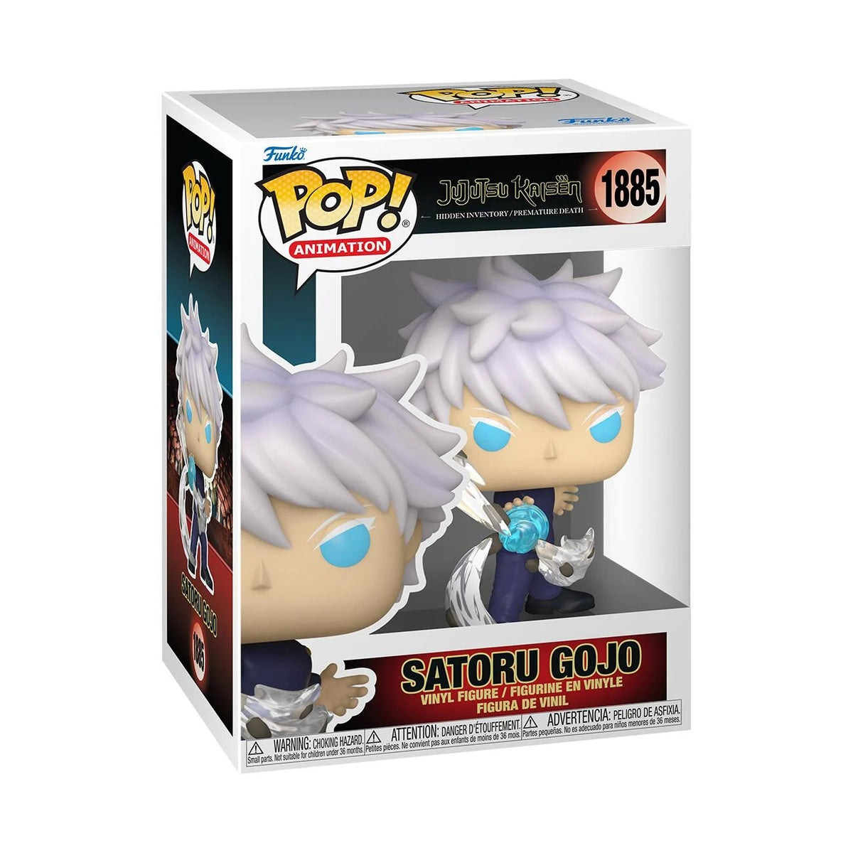 FUNKO POP ANIMATION: JUJUTSU KAISEN - GOJO (HIDDEN INV)