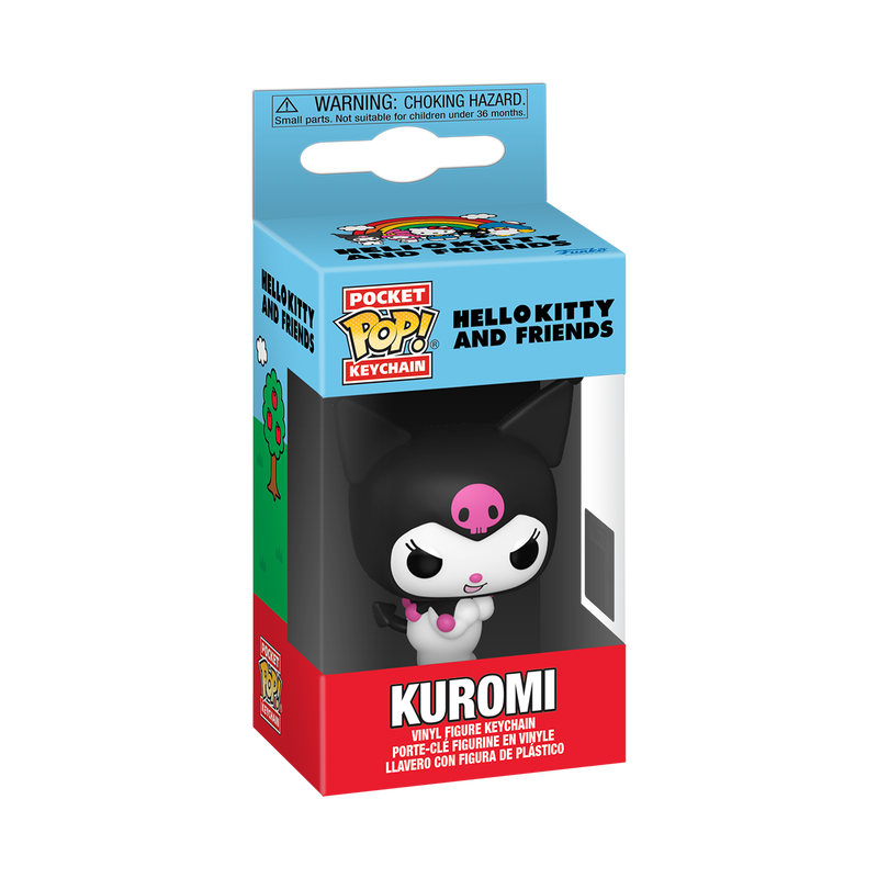 FUNKO POP KEYCHAIN: SANRIO - KUROMI