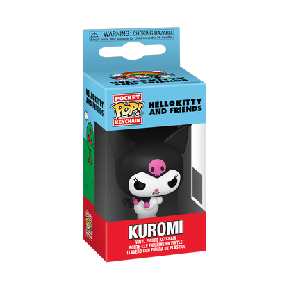 FUNKO POP KEYCHAIN: SANRIO - KUROMI