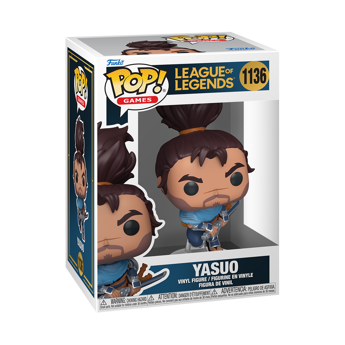 FUNKO POP GAMES: LEAGUE OF LEGENDS - YASUO