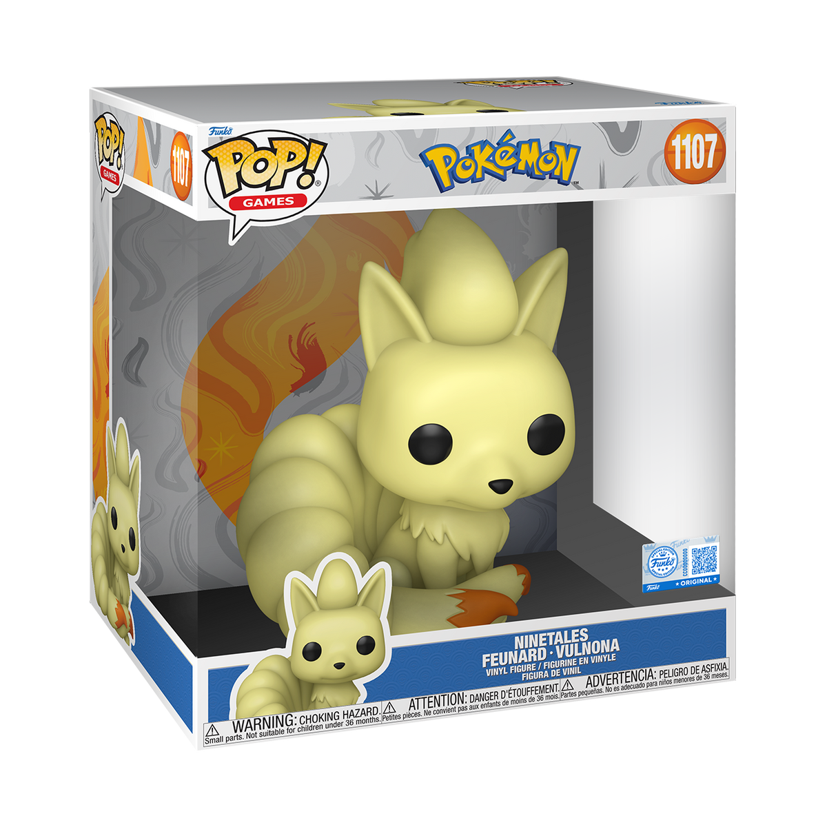 FUNKO POP JUMBO: POKEMON - NINETALES