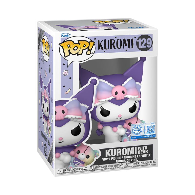 FUNKO POP SANRIO: KUROMI WITH BEAR