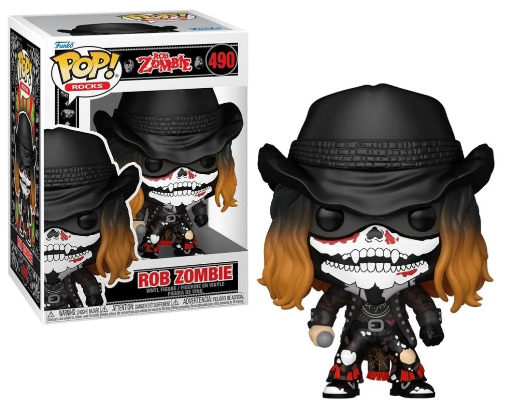 FUNKO POP ROCKS: ROB ZOMBIE - ROB ZOMBIE W/BANDANA