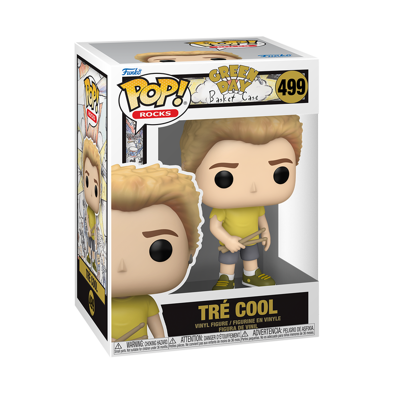 FUNKO POP ROCKS: GREEN DAY - TRE COOL (BASKET CASE)