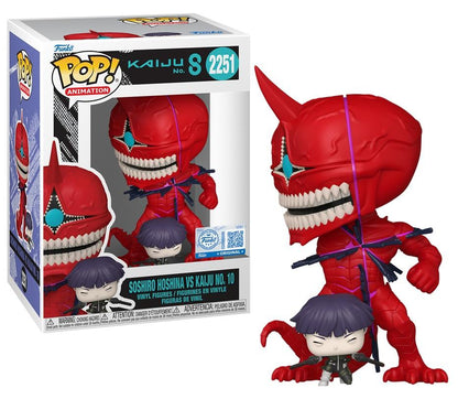 FUNKO POP ANIMATION: KAIJU NO. 8 - HOSHINA & KAIJU NO. 10