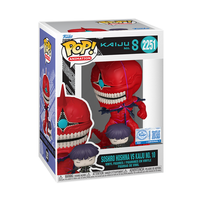 FUNKO POP ANIMATION: KAIJU NO. 8 - HOSHINA & KAIJU NO. 10