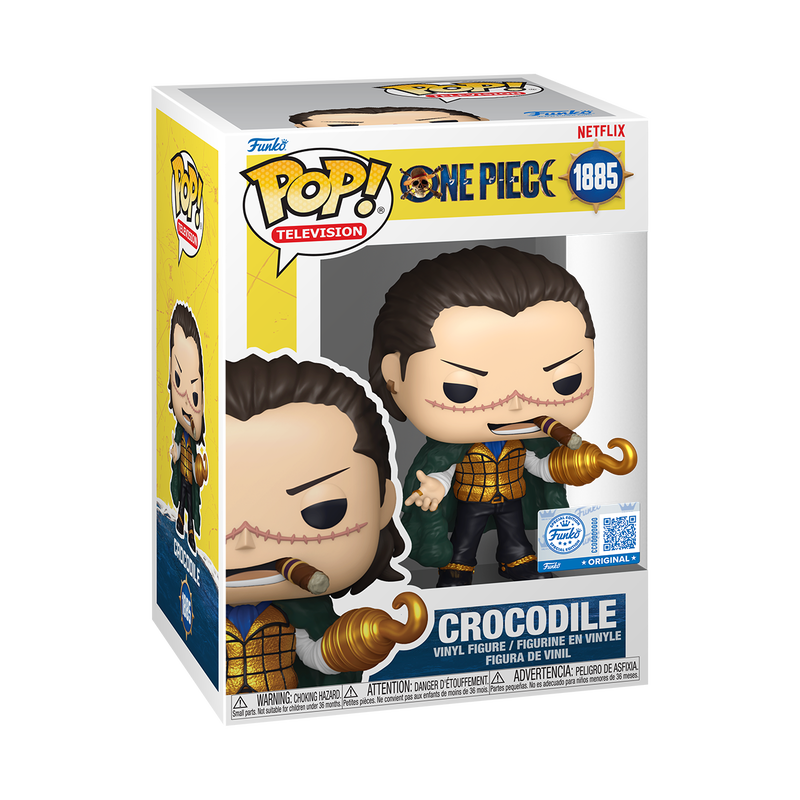 FUNKO POP ANIMATION: ONE PIECE - CROCODILE (EXC)