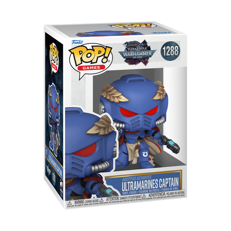 FUNKO POP GAMES: WARHAMMER 40,000 - CAPTAIN JUSTIAN