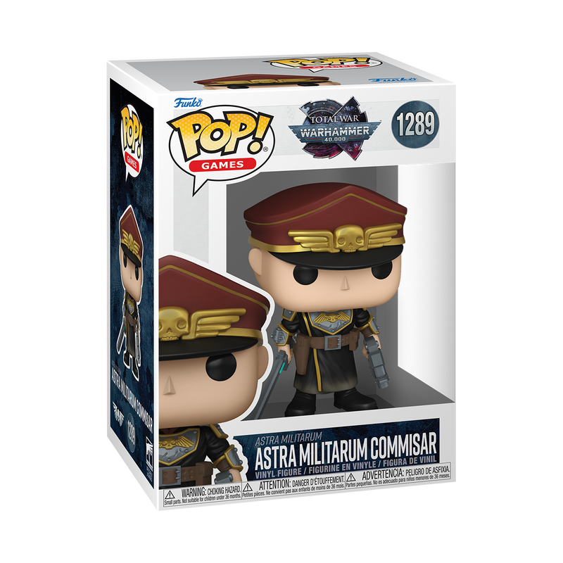 FUNKO POP GAMES: WARHAMMER 40,000 - ASTRA MILITARUM COMMISSAR