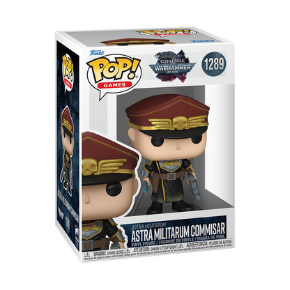 FUNKO POP GAMES: WARHAMMER 40,000 - ASTRA MILITARUM COMMISSAR