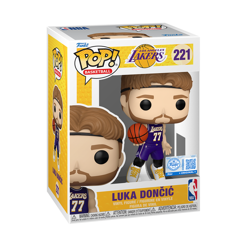 FUNKO POP NBA: LAKERS - LUKA DONCIC (PRPL UNI)