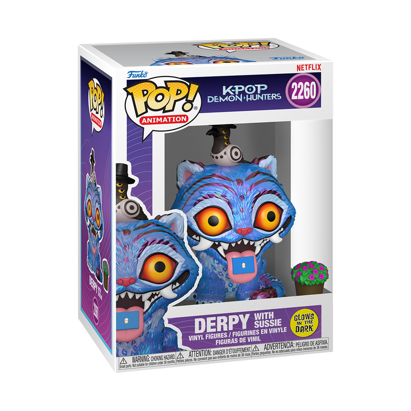 FUNKO POP ANIMATION: KPOP DEMON HUNTERS - DERPY WITH SUSSIE GLOW