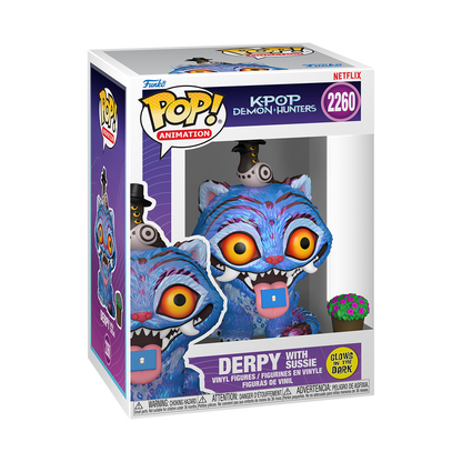 FUNKO POP ANIMATION: KPOP DEMON HUNTERS - DERPY WITH SUSSIE GLOW