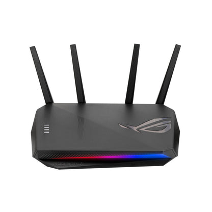 Usmerjevalnik brezžični Asus ROG Strix GS-AX5400 WiFi6 802.11ax AX5400 4804Mbit/s dualband MESH MU-MIMO OFDMA 4xLAN 4x antena (90IG06L0-MO3R10)