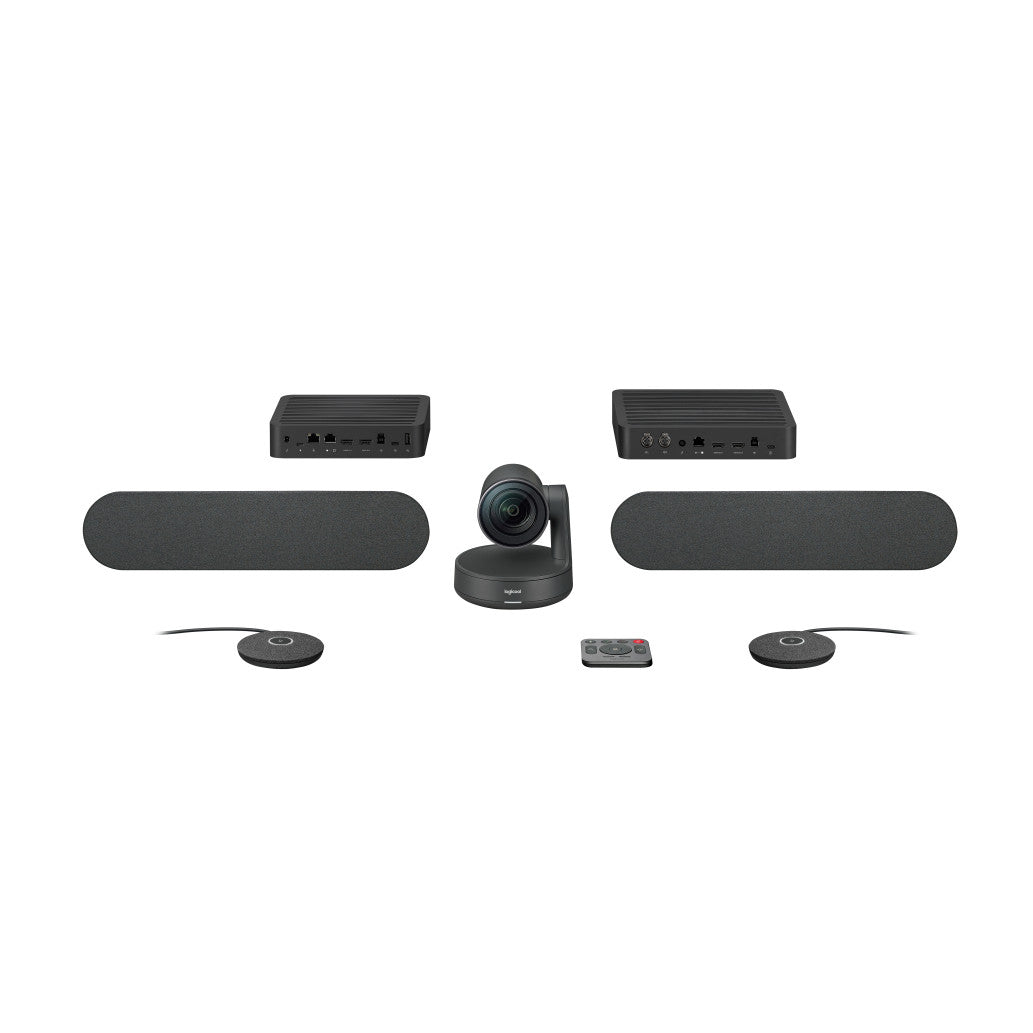 Konferenčni sistem Logitech Rally Plus 4K Kit komplet USB-C HDMI 4K UHD daljinec (960-001224)
