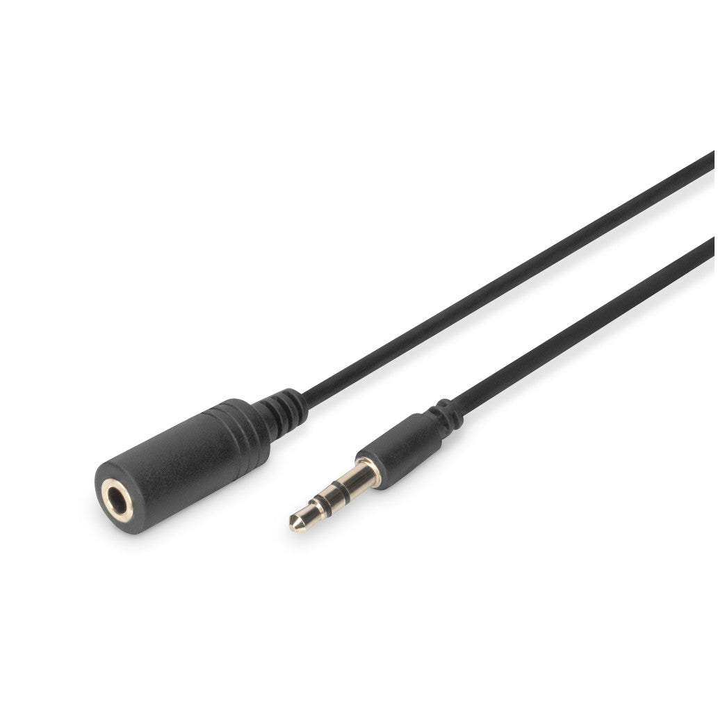 Kabel Audio 3,5mm M => 3,5mm Ž podaljšek 2,50m Digitus (AK-510200-030-S)