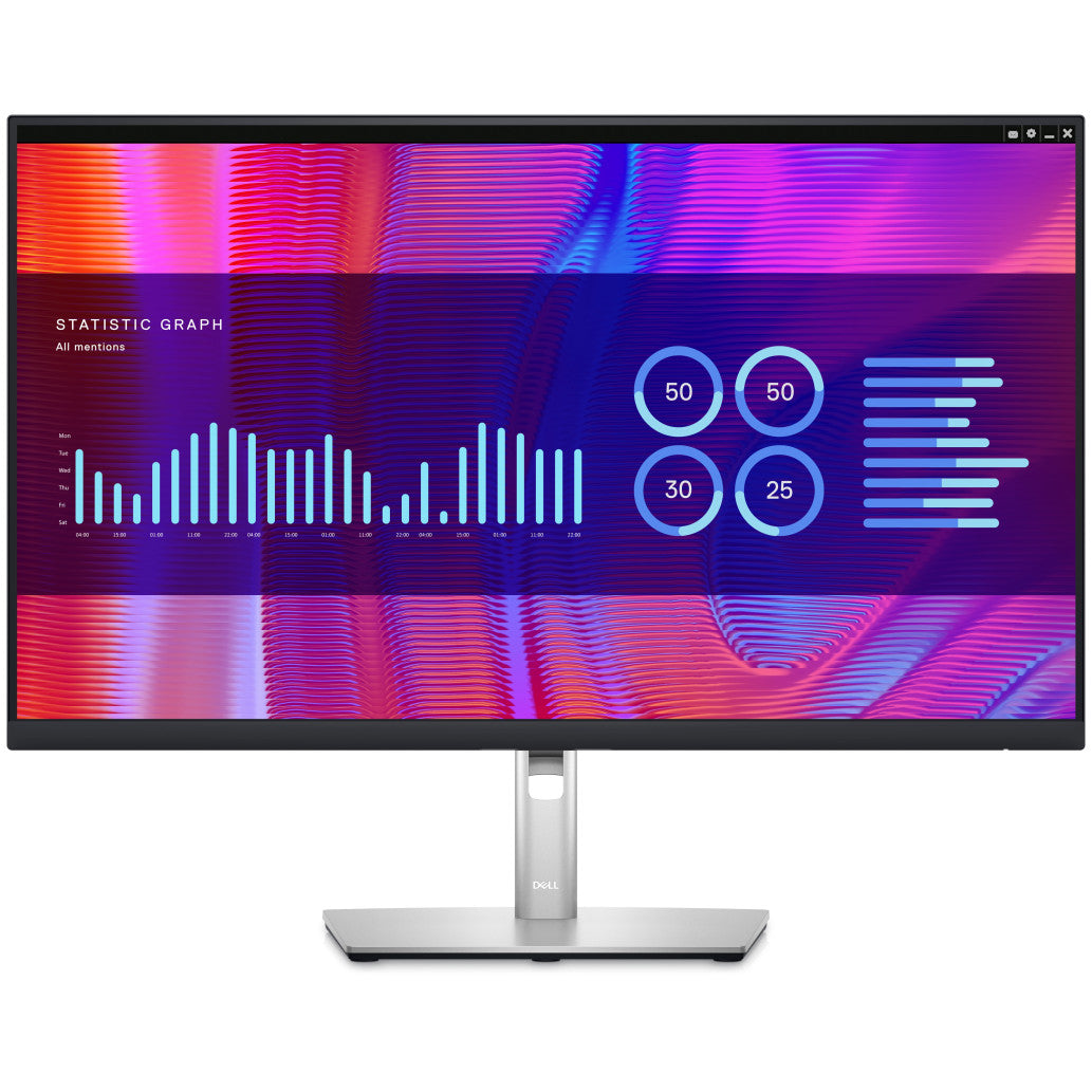 Monitor Dell 68,6 cm (27,0") P2723DE 2560x1440 IPS 5ms HDMI DisplayPort USB-C 90W DP-Out 4xUSB3.2 Pivot  sRGB99% RJ45