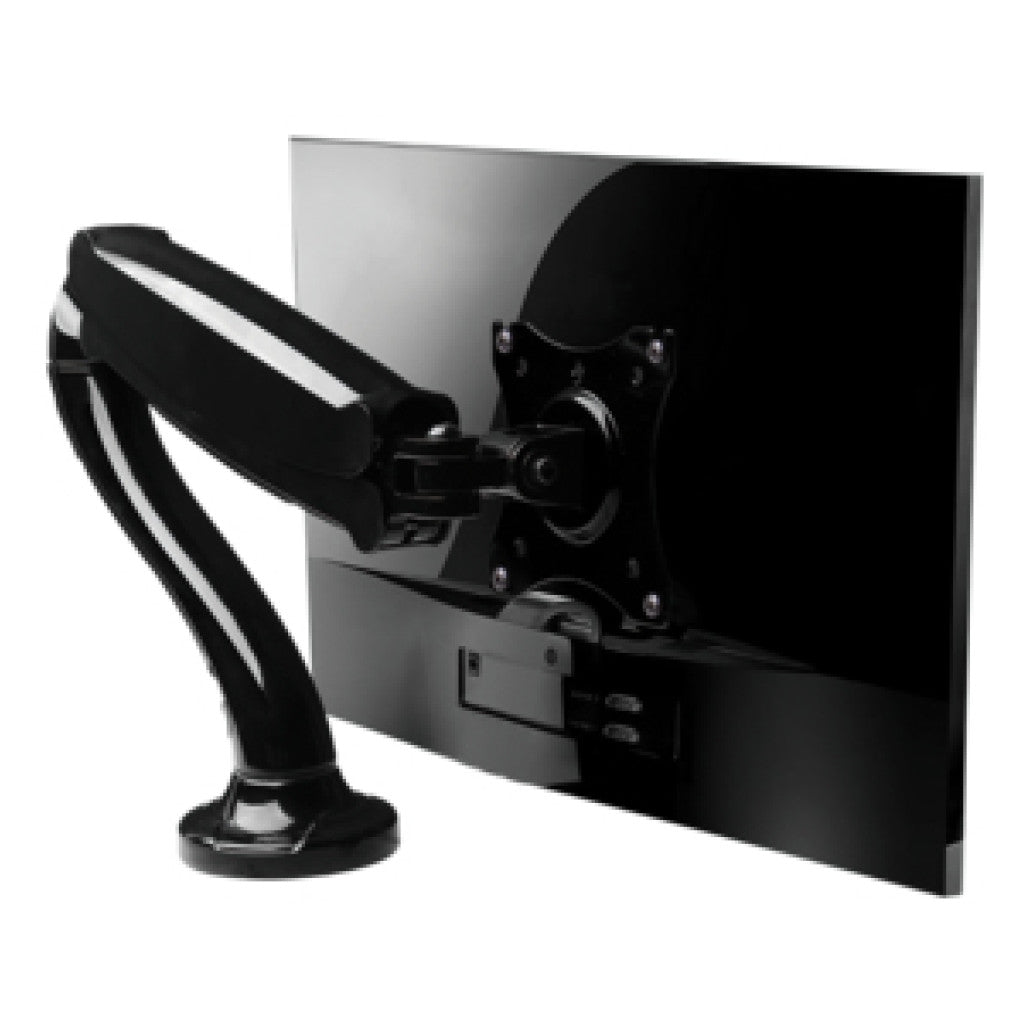 Nosilec za LCD monitor 33 - 68,6 cm (13"–27") do 6kg nagibni gor/dol/levo/desno plinska vzmet LogiLink (BP0023)