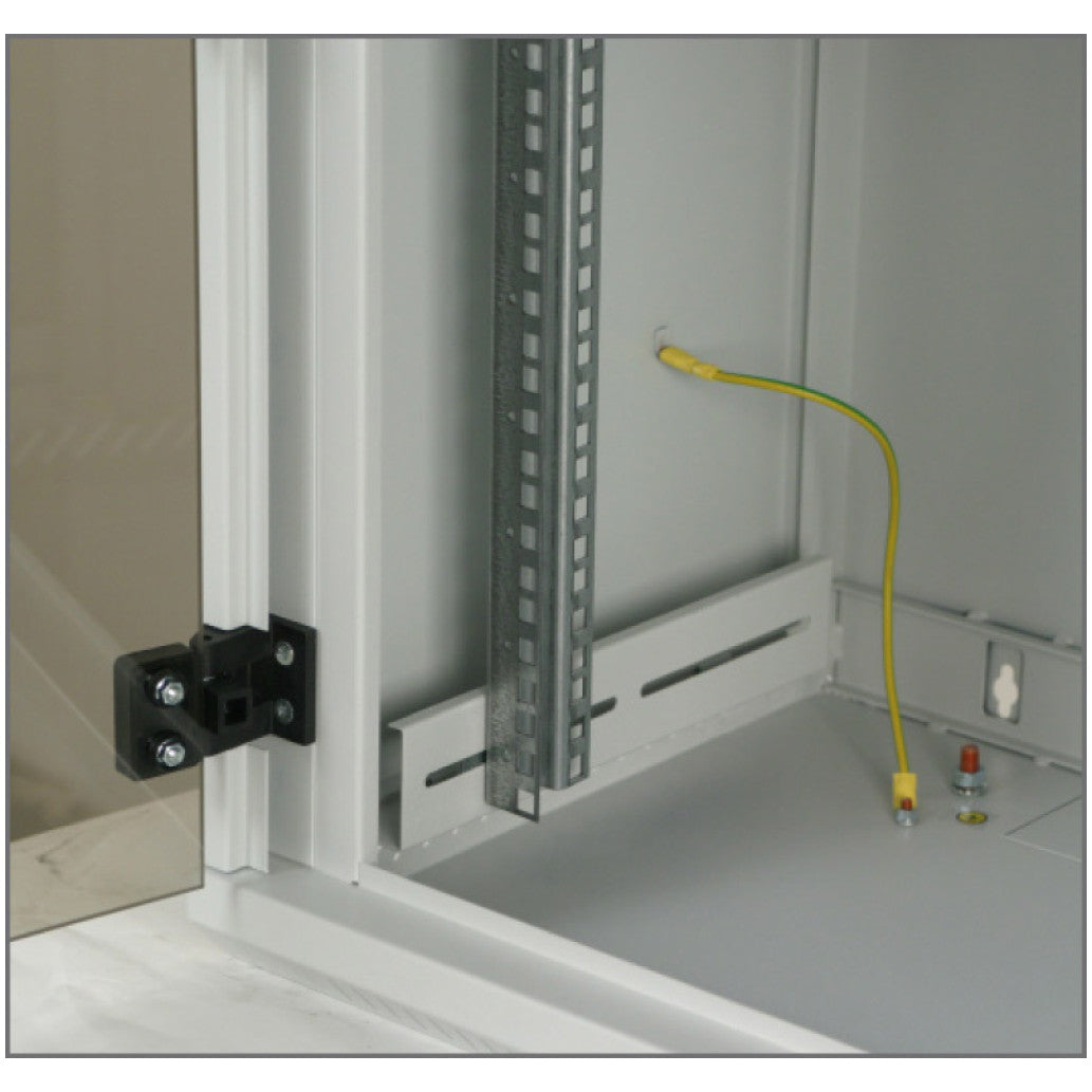 Kabinet zidni Triton 1U Jeklo siv (RUA-06-AS5-CAX-A1)