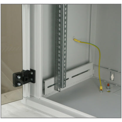 Kabinet zidni Triton 1U Jeklo siv (RUA-06-AS5-CAX-A1)