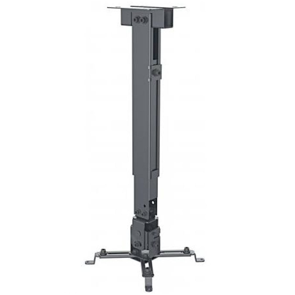 Nosilec stenski za projektor MANHATTAN, 20kg, 43-65 cm, naklon ±15 - črn