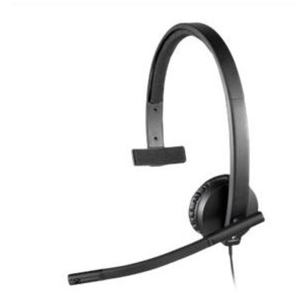 Slušalke Logitech USB H570e mono z mikrofonom (981-000571)