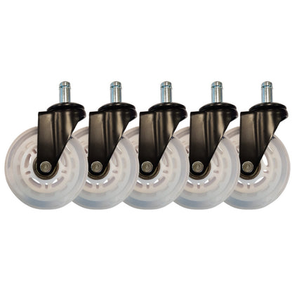 Komplet kolesc za pisarniški  stol (LC-CASTERS-7BW-SPEED)