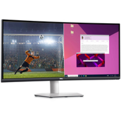 Monitor Dell 86,4 cm (34,0") S3423DWC 3440x1440 Curved 100Hz VA 4ms 2xHDMI DisplayPort USB-C 65W 2xUSB3.2 HAS  3H sRGB99% FreeSync KVM-Auto EOL