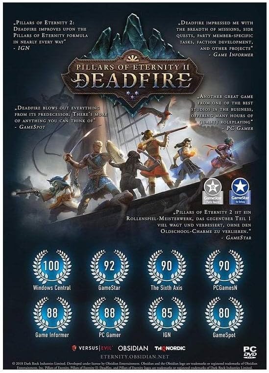Pillars Of Eternity II: Deadfire (Playstation 4)