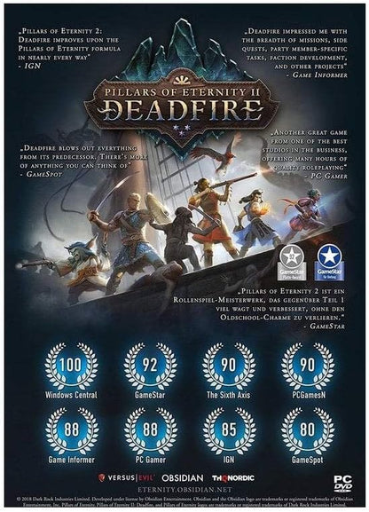 Pillars Of Eternity II: Deadfire (Playstation 4)