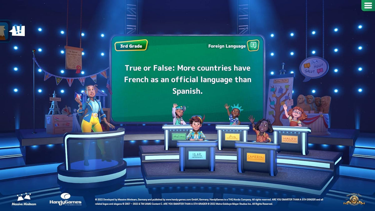 Are You Smarter Than A 5th Grader (XBOX)