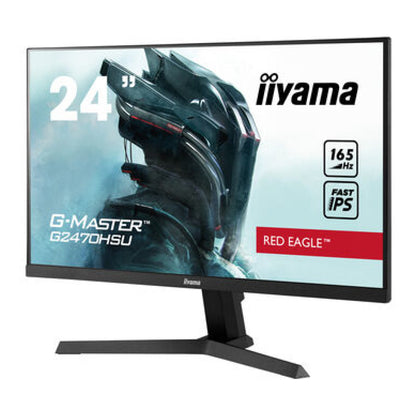 Monitor Iiyama 60,5 cm (23,8") GB2466HSU-B1 1920x1080 Curved Gaming 165Hz VA 1ms 2xHDMI DisplayPort 2xUSB2.0 HAS Zvočniki  FreeSync Premium