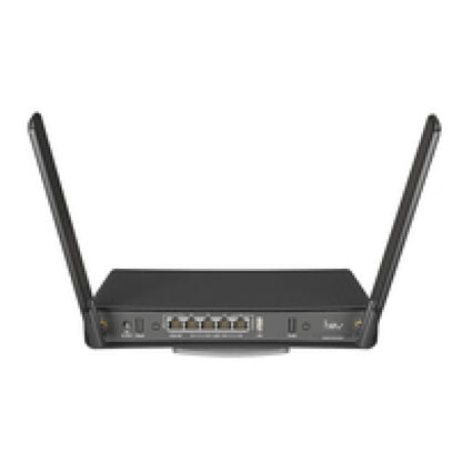 Usmerjevalnik brezžični Mikrotik hAP ac³ WiFi5 802.11ac AC1200 867Mbit/s 3G/4G USB dongle dualband 5xLAN 2x antena (RBD53IG-5HACD2HND)
