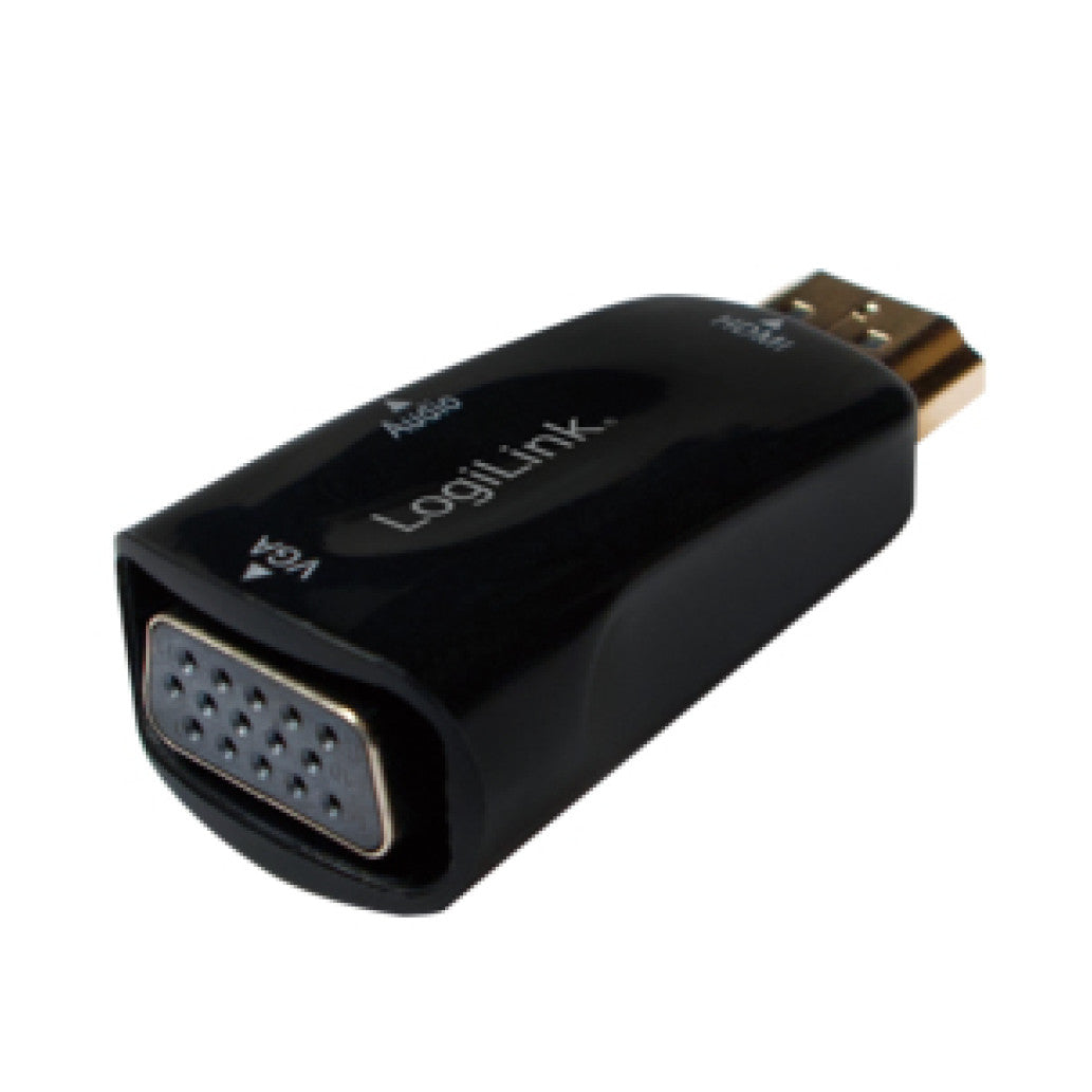 Adapter HDMI (m) => VGA (ž) + 3,5 audio adapter Logilink (CV0107)