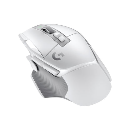 Gaming miška brezžična Logitech G502 X LightSpeed, bela (910-006189)