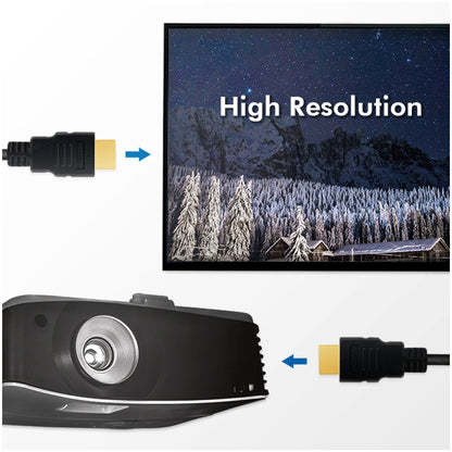 Kabel HDMI(m)=>HDMI(m) v2.1 3,00m 8K/60Hz 4K/120Hz pozlačeni kontakti črn LogiLink (CH0079)