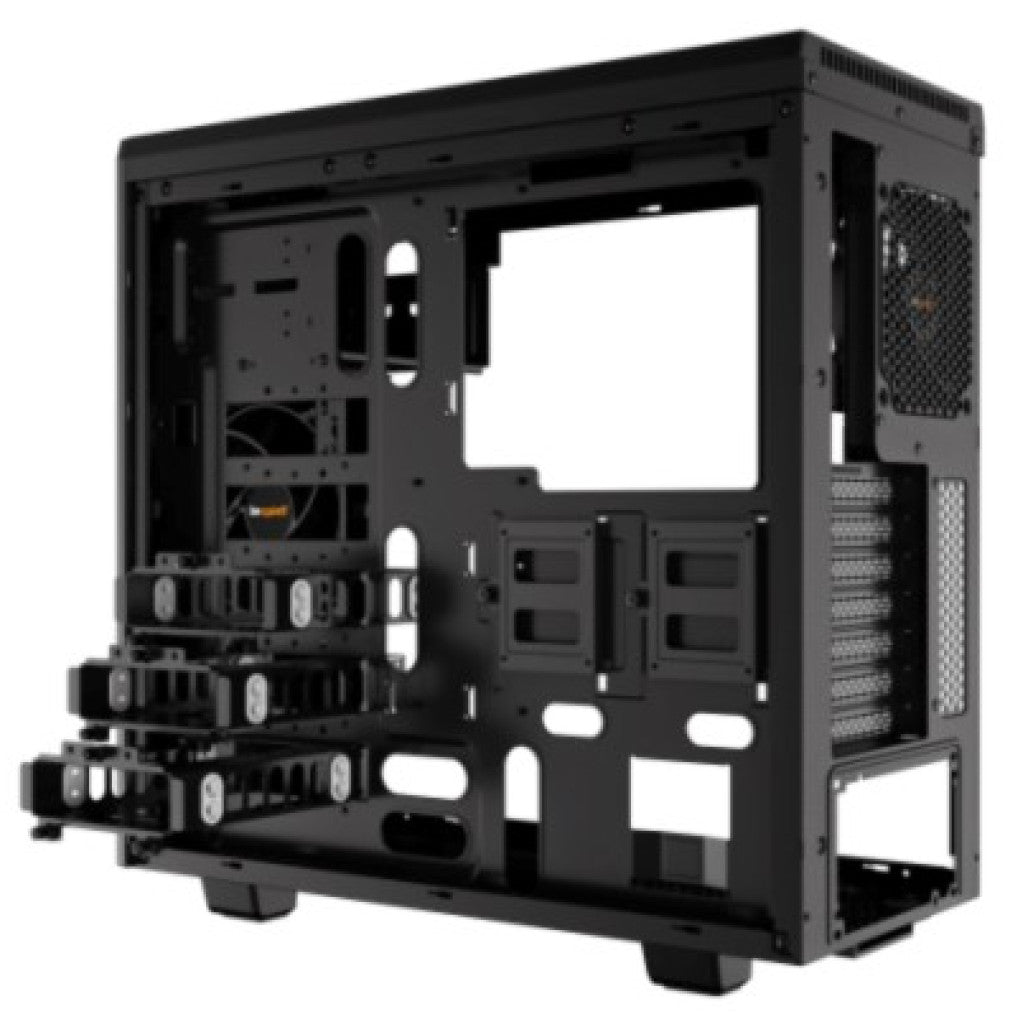 Ohišje Bequiet Pure Base 600 (BG022) MidiATX - črno-srebrn