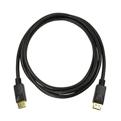 Kabel DisplayPort(m)=>DisplayPort(m) v1.4 2,00m 8K/60Hz dvojno oklopljen pozlačeni konektorji črn LogiLink (CV0120)