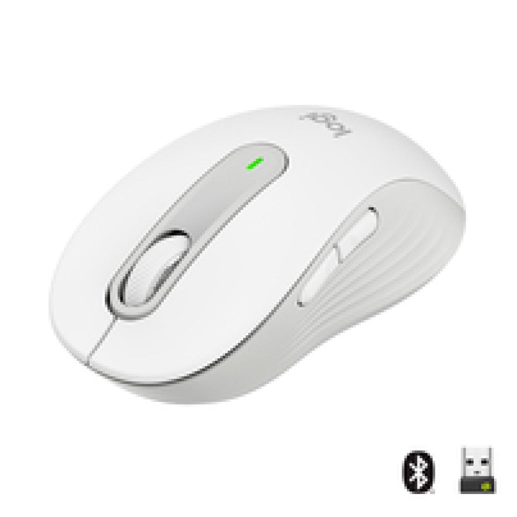 Miš brezžična + Bluetooth Logitech M650 2000DPI Signature bela (910-006255)