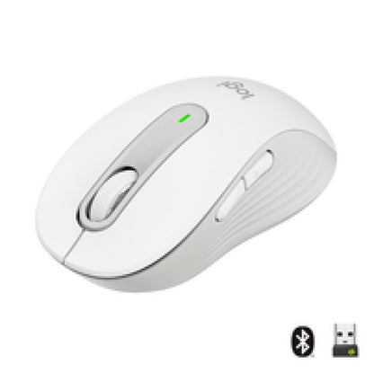 Miš brezžična + Bluetooth Logitech M650 2000DPI Signature bela (910-006255)