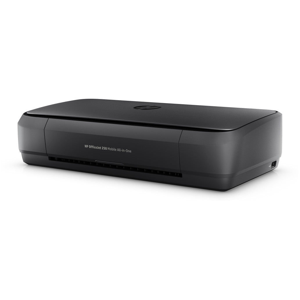 Tiskalnik Brizgalni Barvni Multifunkcijski prenosni HP OfficeJet 250 Mobile z baterijo A4/tiskanje/kopiranje/skeniranjeWi-Fi (CZ992A)