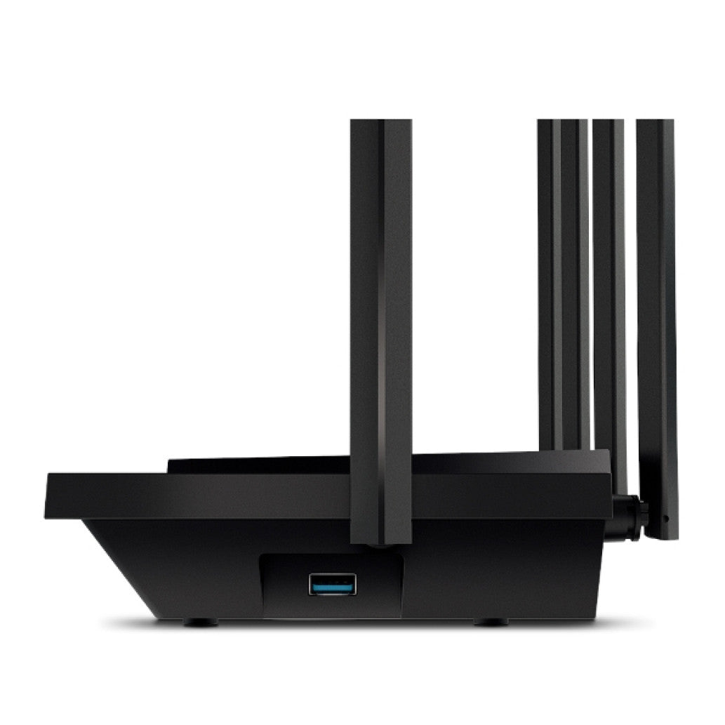 Usmerjevalnik brezžični TP-Link WiFi6 802.11ax AX5400 4804Mbit/s dualband MU-MIMO OFDMA 4xLAN 6x antena (ARCHER AX73)