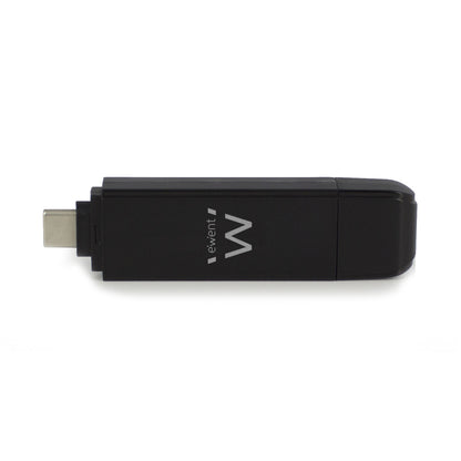 Zunanji čitalec kartic Ewent USB 3.1 USB-C za SD microSD črn (EW1075)