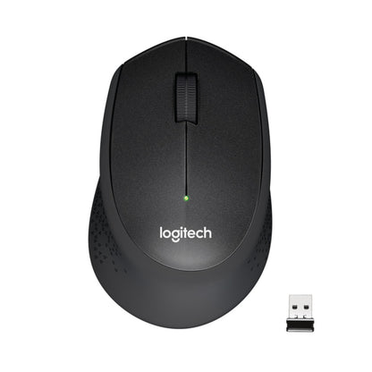Miš Logitech brezžična optična M330 črna silent plus (910-004909)
