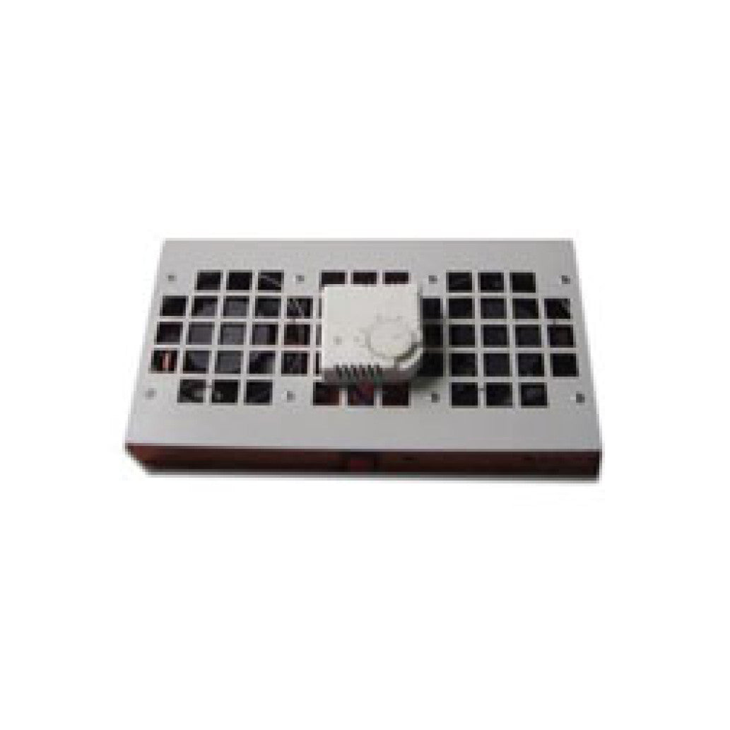 Hladilna enota 2x vent. s termostatom Digitus siva (DN-19 FAN-2-WM-T)