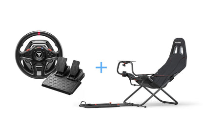 BUNDLE - THRUSTMASTER T128-P PS4/PS5/PC + PLAYSEAT CHALLENGE