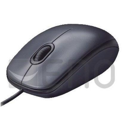 Miš  Logitech USB B100 Optična OEM črna - For Business (910-003357)